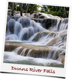 Dunns River Falls in Jamaica