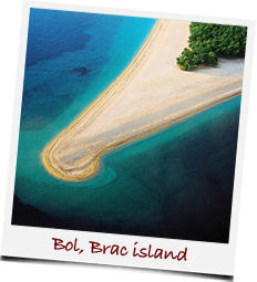 Bol Beach on Brac Island